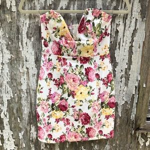 Floral bodycon dress
